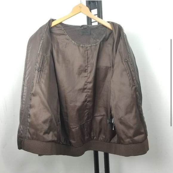 Rudsak Leather Bomber Jacket - Picture 3 of 5